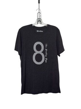 Monksee Large The Bentley Boys Graphic Abstract Number 8‎ Tee Shirt Blokecore